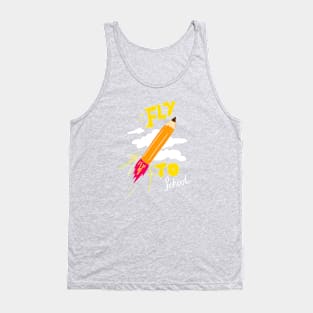 Flying Pencil Tank Top